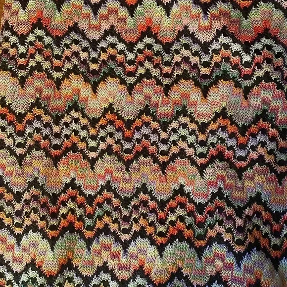 Trina Turk wide leg weekend pants - size 4 - geometric print - side zip - Picture 4 of 7